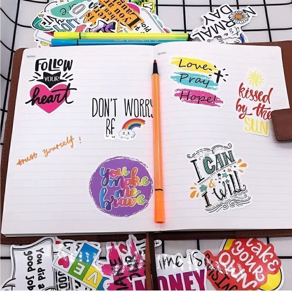 50pc Vinyl Sticker Set - Picture 3 of 4